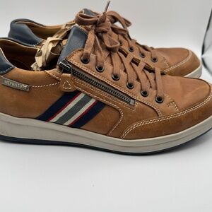 Mephisto Lisandro All Leather Mens Zipper Size 9 - Brown